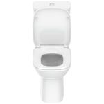 kit vaso sanitário com caixa acoplada roca 3/6 l square branco (mp)