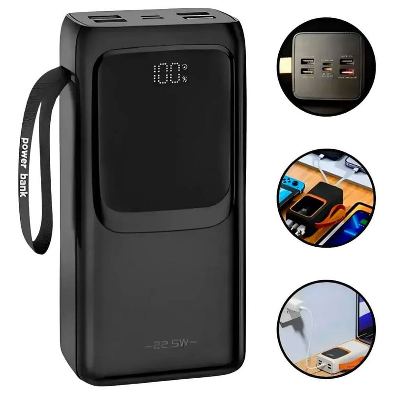 power bank a'gold 50.000mah portátil turbo (mp)