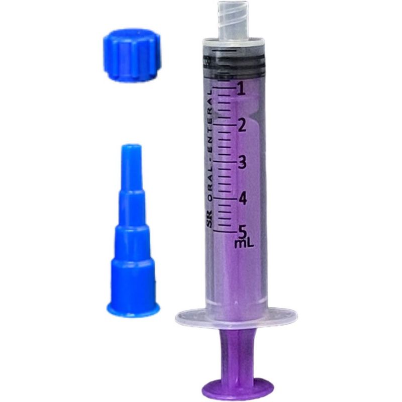 seringa descartável 5ml biglock oral e enteral sr