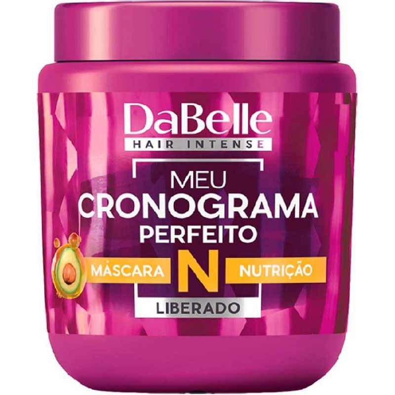 máscara capilar dabelle meu cronograma perfeito nutrição 400g