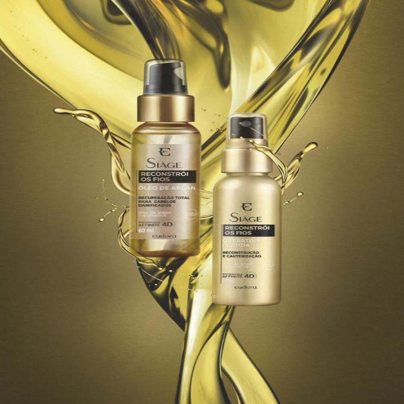 óleo de argan siàge reconstrói os fios 60ml