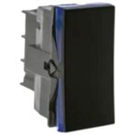 módulo interruptor legrand paralelo 10a 250w pial plus+ ba 1m 611011pt preto (mp)