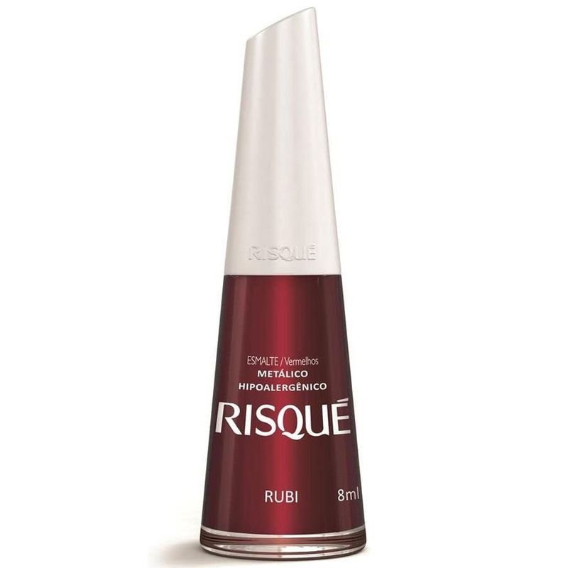 esmalte risqué rubi 8ml