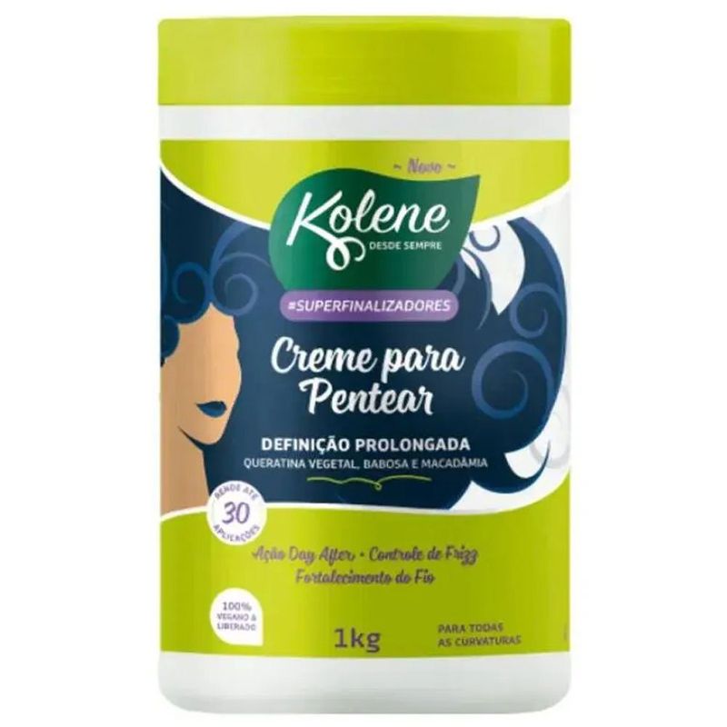 creme para pentear kolene definição prolongada 1kg
