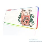 mousepad gamer jmiyav juice 80x30 rgb rosa a-mbi