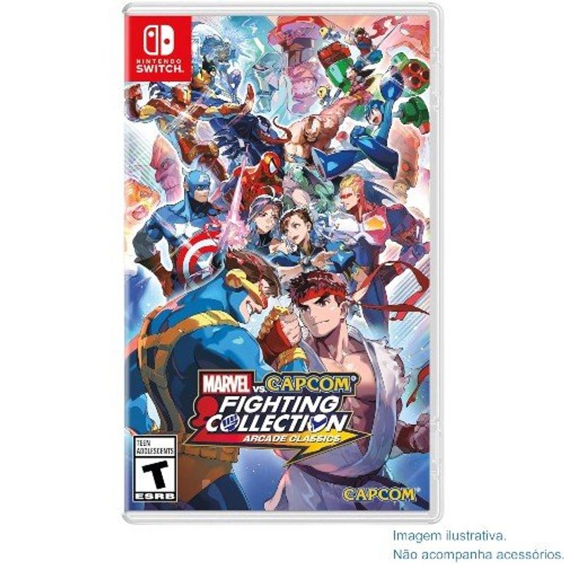 jogo marvel vs capcom nintendo switch a-mbi