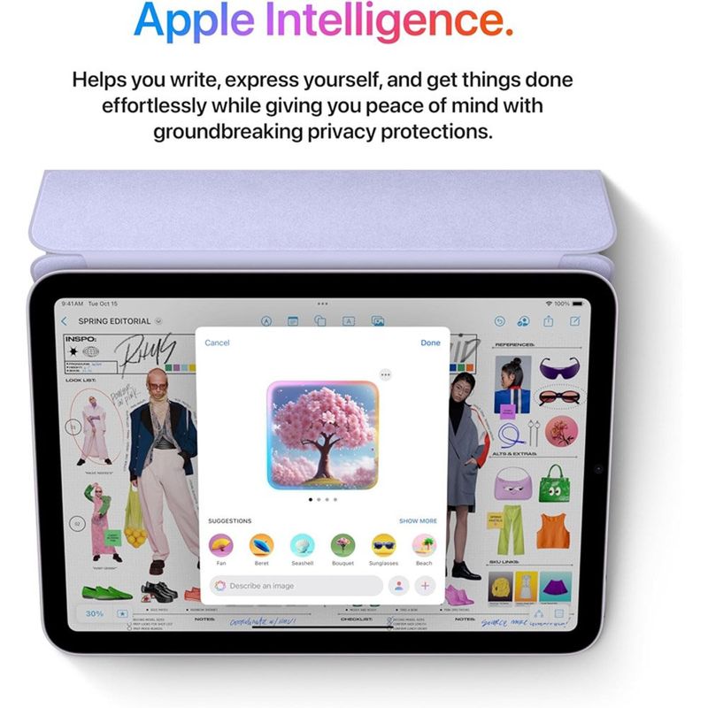 iPad Mini A17 Pro 128GB Roxo