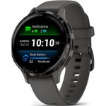 smartwatch garmin venu 3s tela amoled 1,2 41mm preto a-mbi