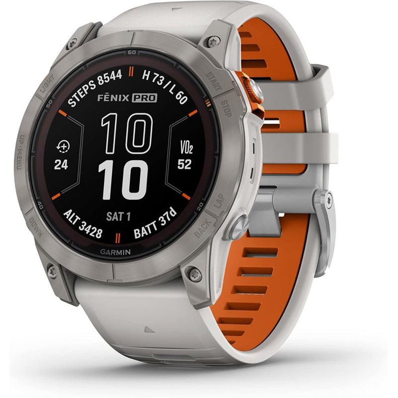 Smartwatch Garmin Fenix 7s Pro GPS Solar 51mm Areia