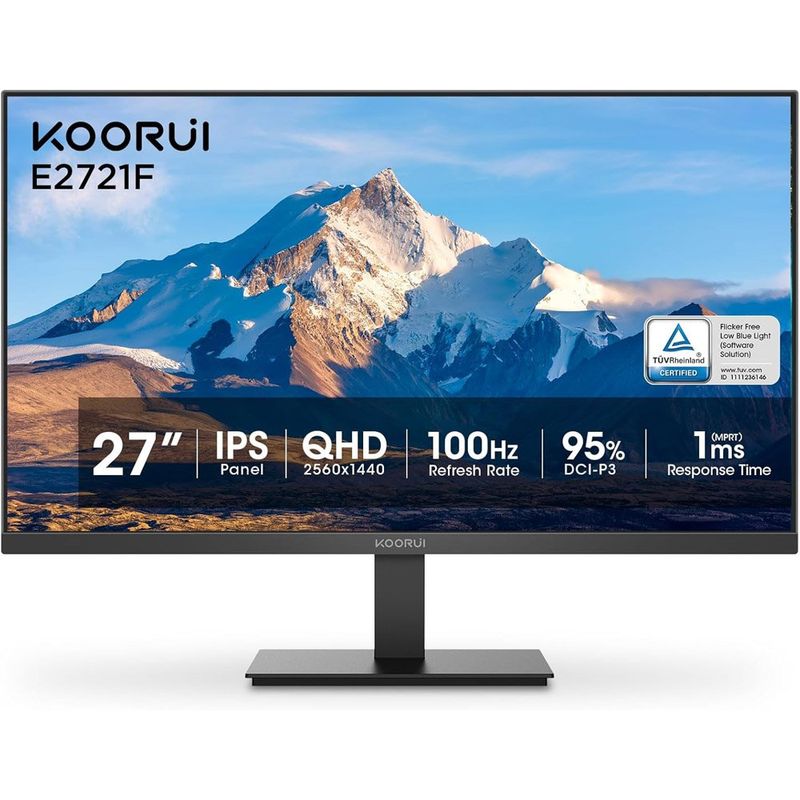 monitor koorui 27" 100hz preto a-mbi