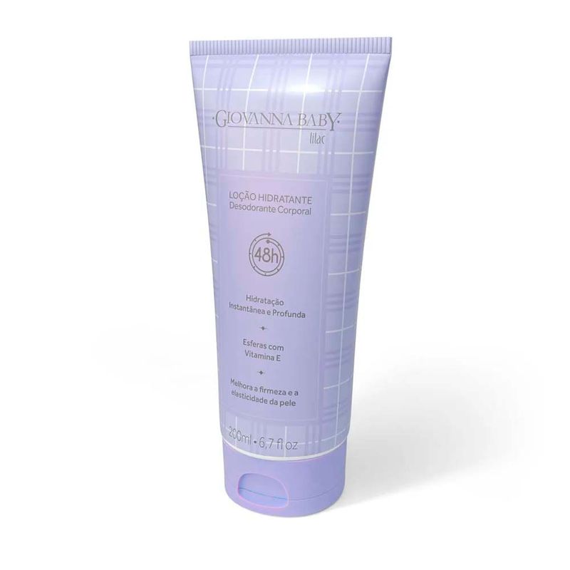loção hidratante giovanna baby lilac 200ml