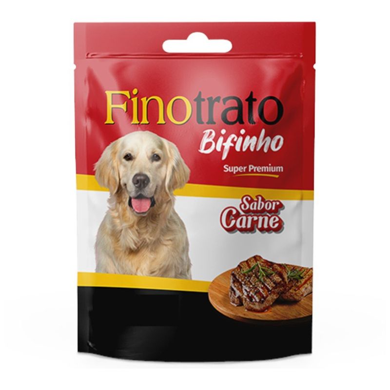 petisco bifinho finotrato carne 500g (mp)