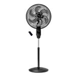 ventilador de coluna mallory chronos 40cm 6 pás 127v preto