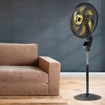 ventilador de coluna mallory chronos 40cm 6 pás 127v preto b94401741