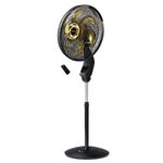ventilador de coluna mallory chronos 40cm 6 pás 127v preto b94401741