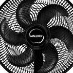 ventilador de mesa e parede mallory 40cm turbo fresh preto