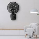 ventilador de parede mallory smart control 40cm preto