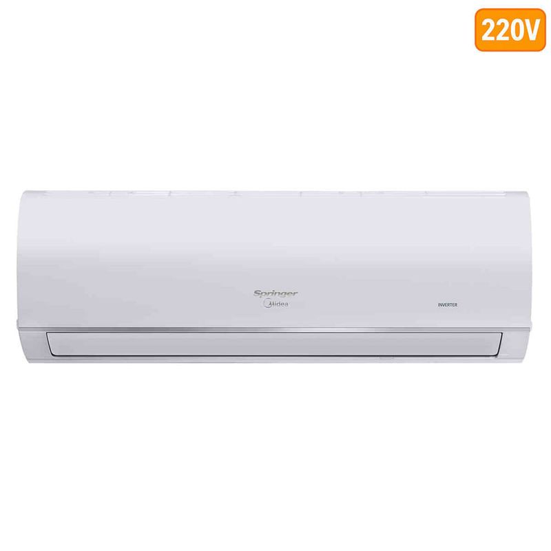 ar-condicionado split inverter 22.000 btus springer midea airvolution wi-fi 220v 42afvci22s5/38tvci22s5