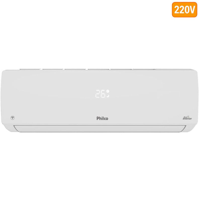 ar-condicionado split inverter 24.000 btus philco 220v branco pac24.000ifm15