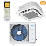 ar-condicionado cassete inverter 48.000 btus elgin 220v branco 45kdfe48