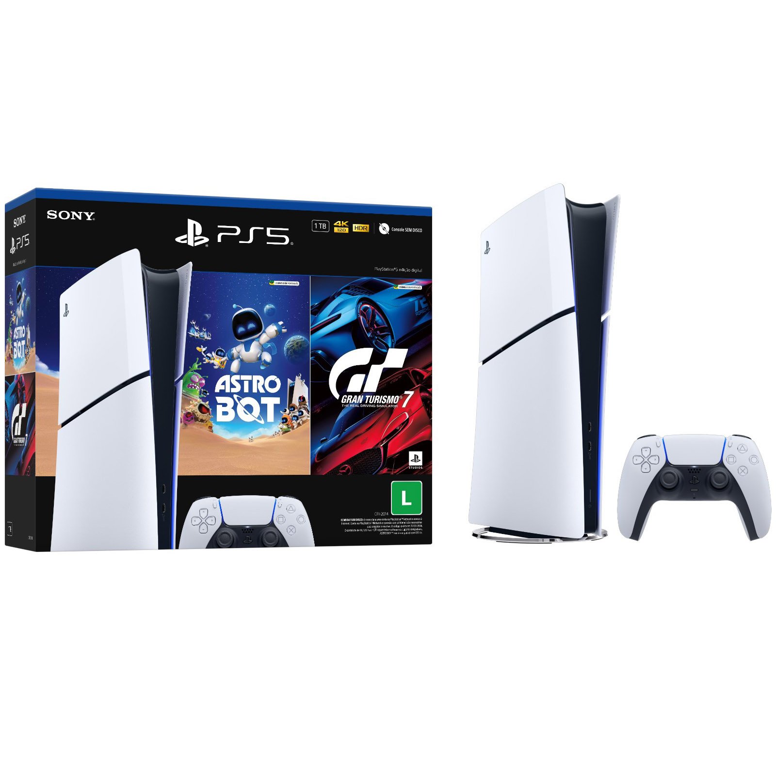 Console PlayStation 5 Slim 1TB Digital Astro Bot