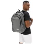 mochila mizuno core cinza 28l 998-u (mp)