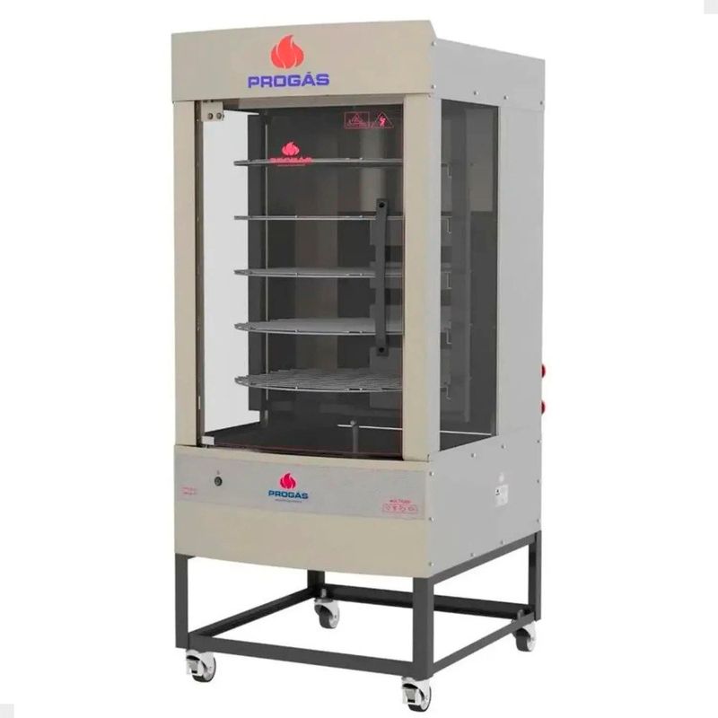 forno industrial progás multifunção giratório 70kg pr-242 bivolt (mp)
