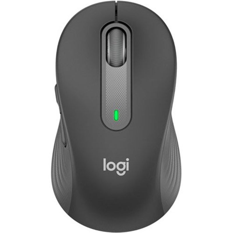 mouse logitech sem fio signature grafite m650
