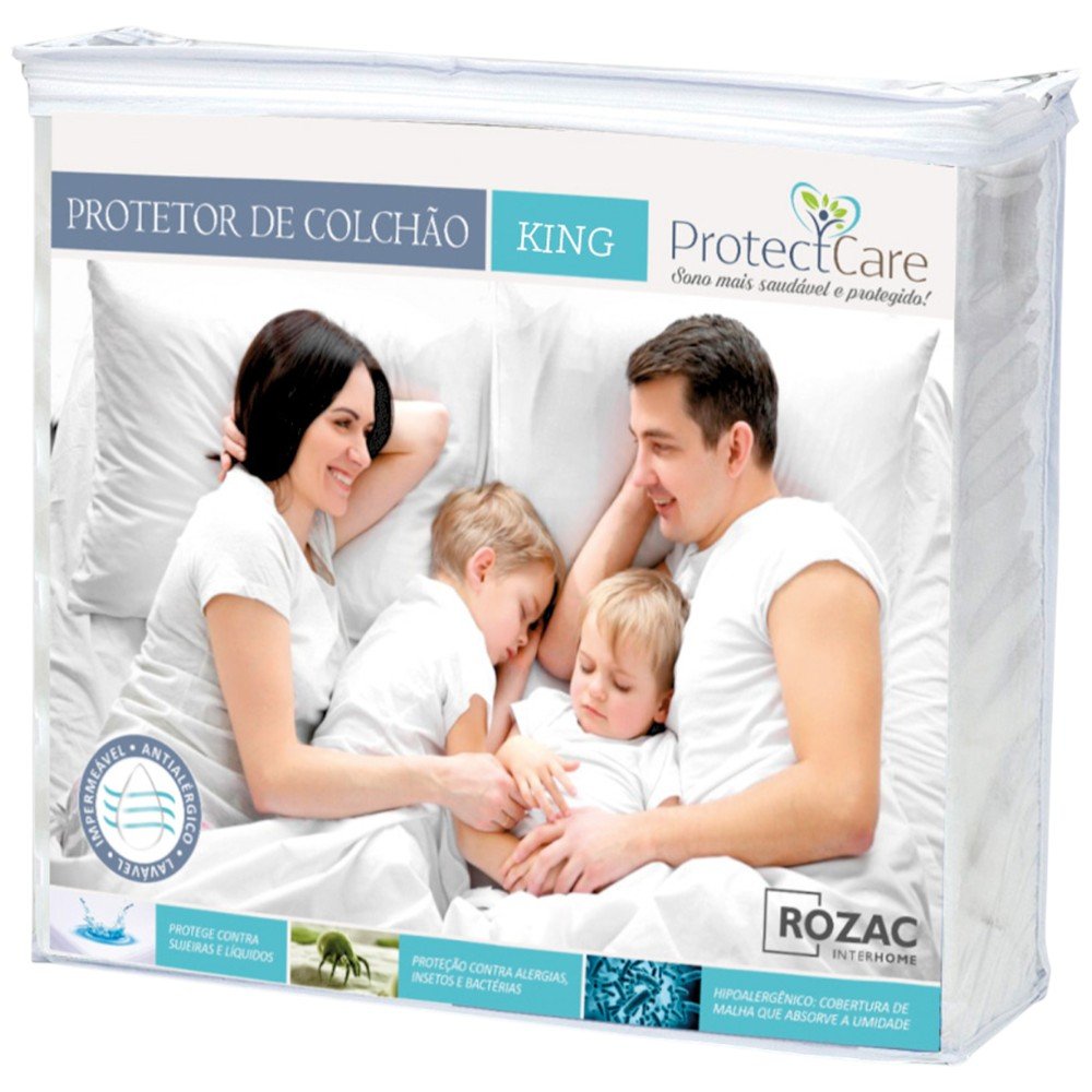 Protetor de Colchão King Rozac Protect Care