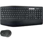 teclado e mouse logitech sem fio mk850 grafite
