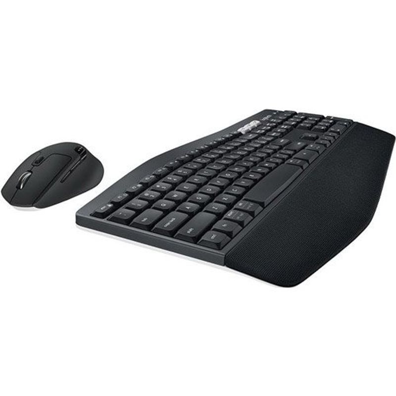 teclado e mouse logitech sem fio mk850 grafite
