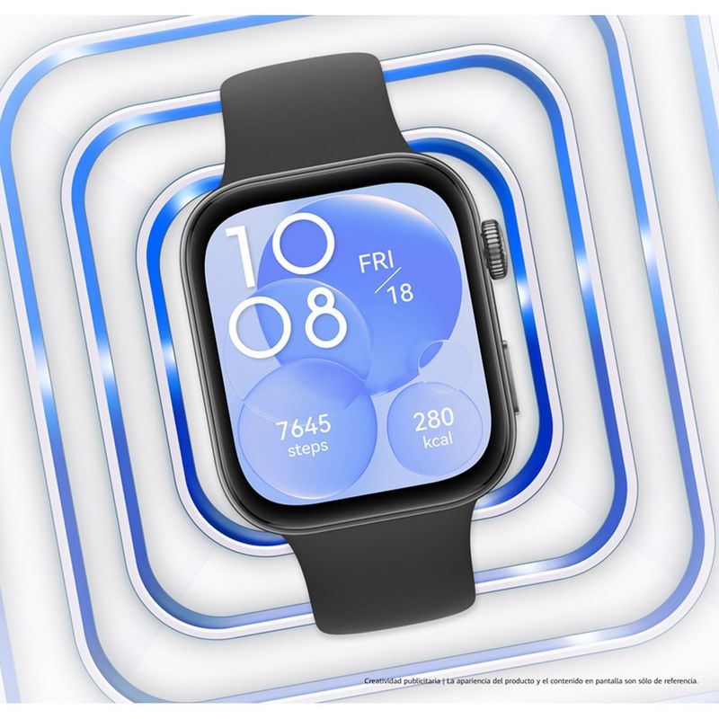 smartwatch huawei watch fit 3 preto