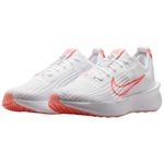 tênis de corrida feminino n° 35 nike interact run branco laranja 265870 (mp)