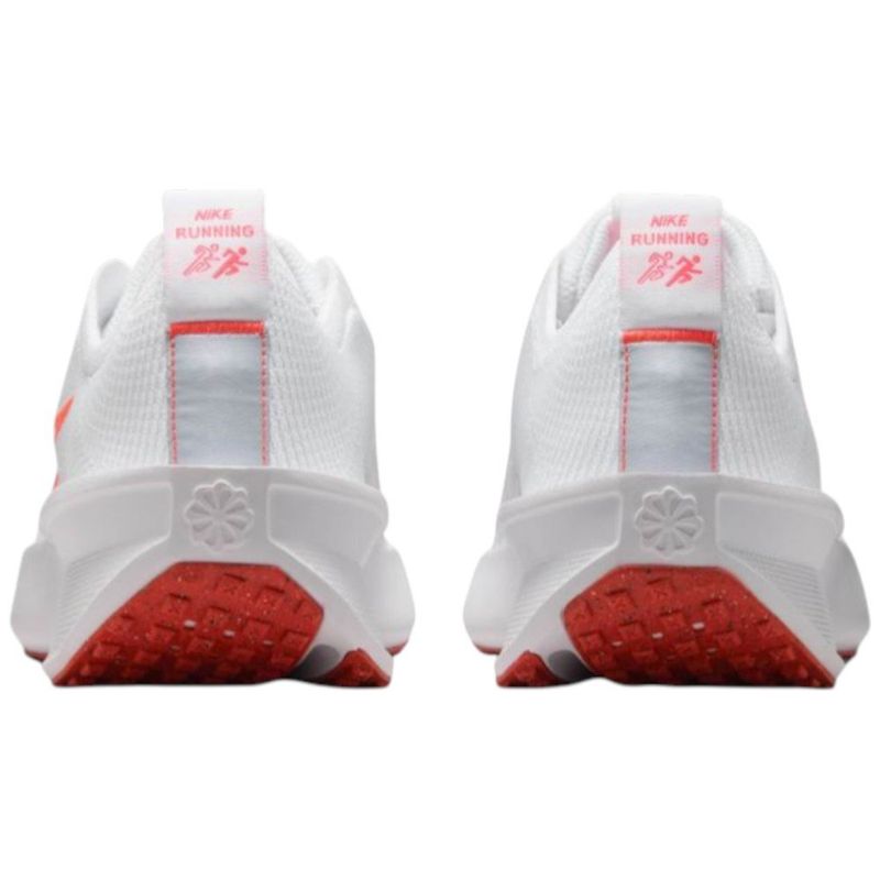 tênis de corrida feminino n° 35 nike interact run branco laranja 265870 (mp)