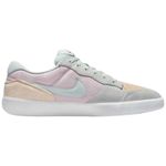 tênis skateboarding feminino n° 37 nike sb force 58 cinza rosa 267658 (mp)