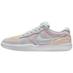 tênis skateboarding feminino n° 37 nike sb force 58 cinza rosa 267658 (mp)