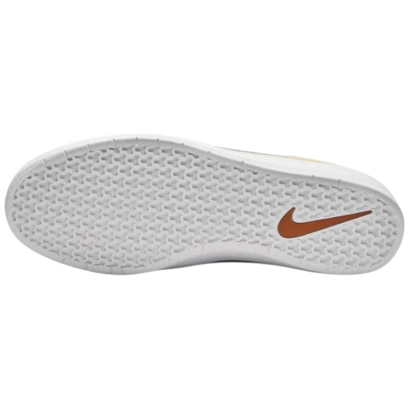 tênis skateboarding feminino n° 37 nike sb force 58 cinza rosa 267658 (mp)