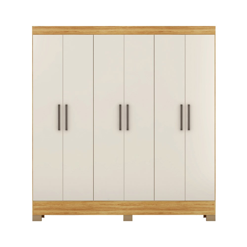 Guarda-Roupa Baumon Autazes 6 Portas 2 Gavetas 63220