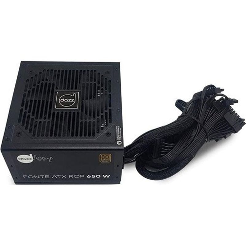 fonte atx rop 650 w real 80 plus bronze pfc ativo