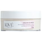 máscara de argila lové cosmenticos 50g