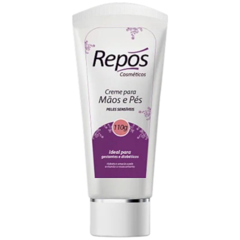 creme para mãos e pés repós pele sensível 110g (mp)