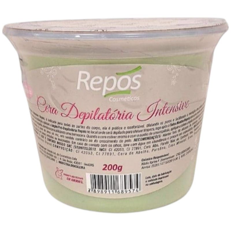 cera depilatória repós intensive 200g (mp)