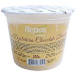 cera depilatória repós chocolate branco 200g (mp)