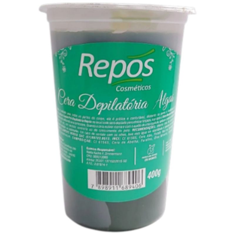 cera depilatória repós algas 400g (mp)