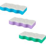 esponja para banho condor verde/roxo/azul sortidas pequeno 1 unidade