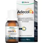 adecol d3 colecalciferol 1000ui suplemento alimentar solução gotas 10ml cifarma