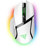 mouse gamer razer sem fio basilisk v3 pro rgb branco a-mbi