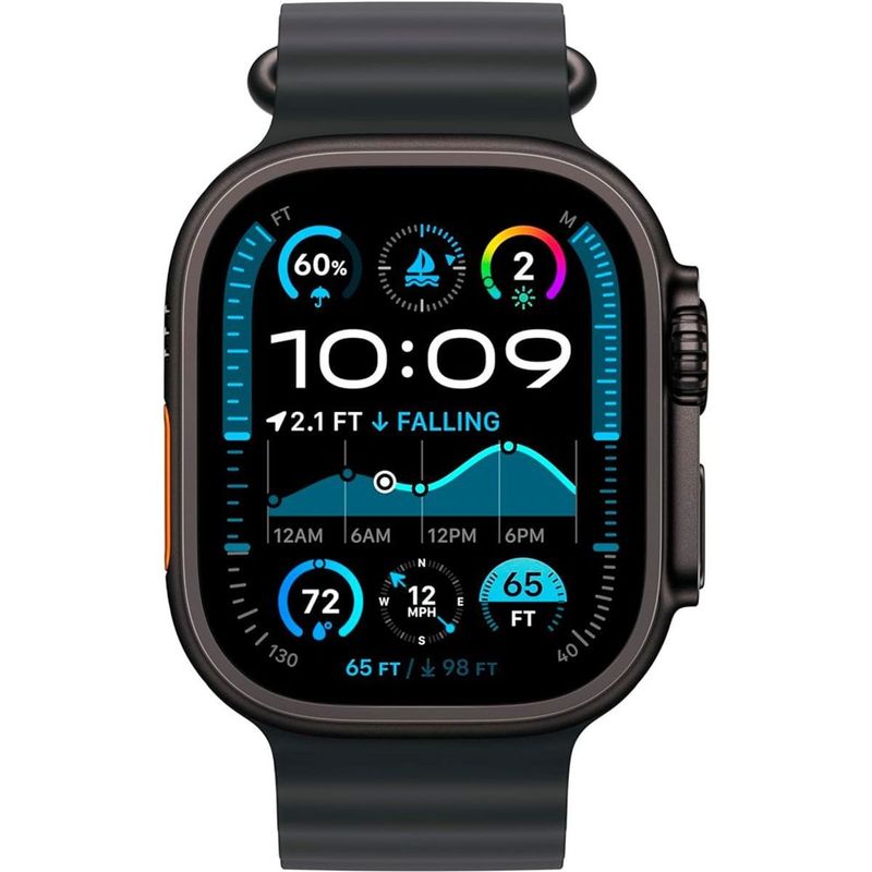 apple watch ultra 2 gen gps/cel 49mm preto a-bi