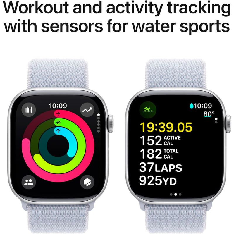 apple watch se 10 gen gps 46mm branco a-bi