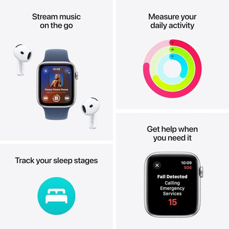apple watch se gps 40mm preto a-bi